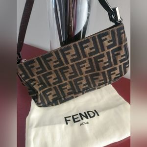 **SOLD**Fendi Zucca Handbag